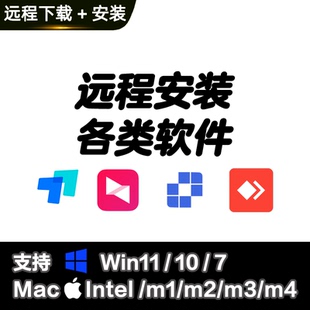 远程安装软件系统 装机必备办公软件 图像处理 媒体工具 行业软件
