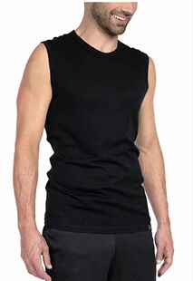 新款 纯色打底羊毛背心 高支美利奴男女运动休闲居家圆领无袖