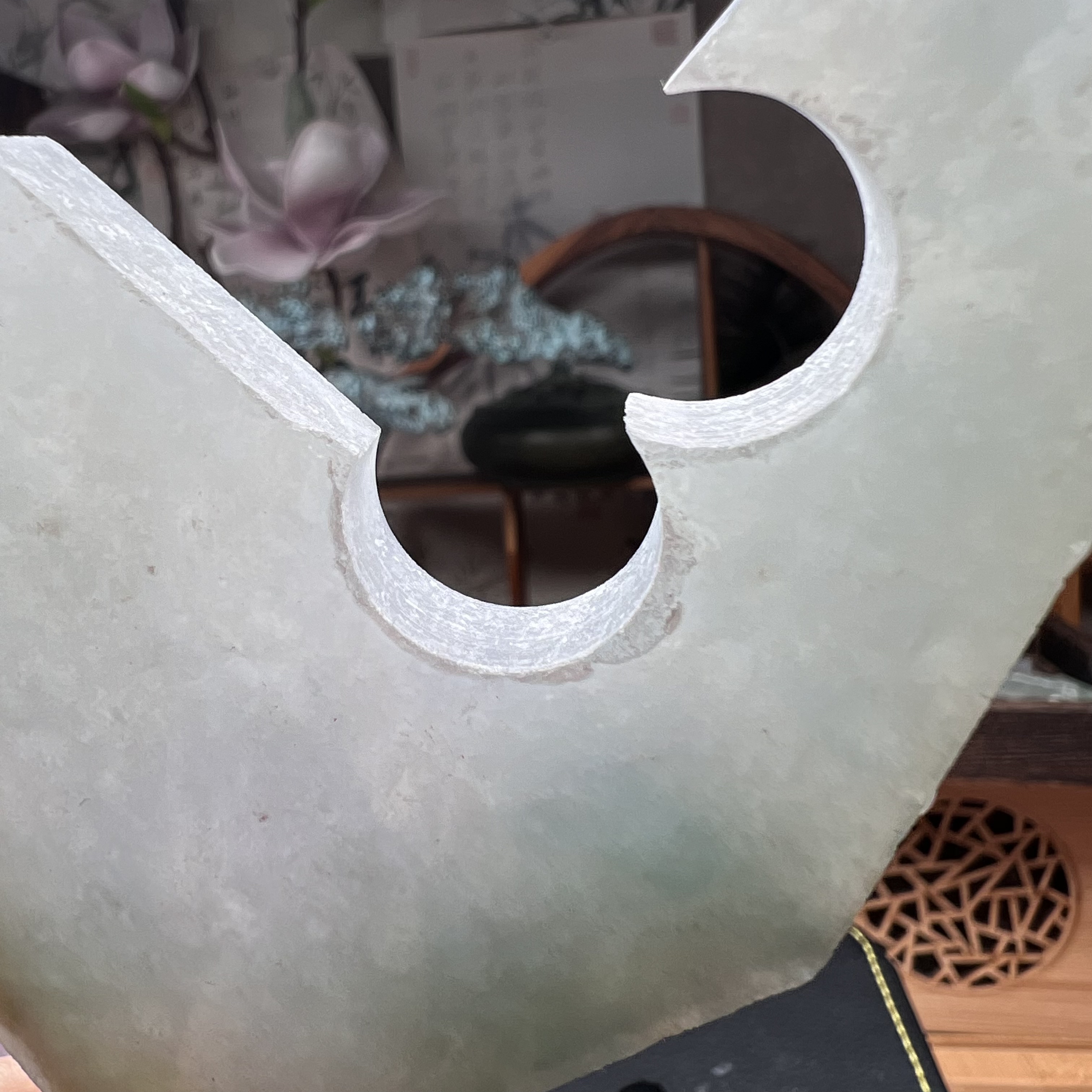 A货冰种飘花随形吊坠天然翡翠包真的牌子料定制水头好抛光饰品