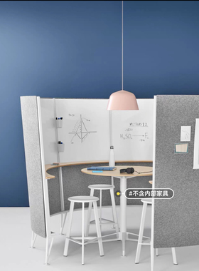 美国原装进口Hermanmiller独立会议空间协作区家具独立工作站工位