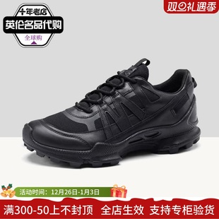 健步C踪迹803254国内现货 透气休闲越野跑鞋 ECCO爱步男鞋 25年新款