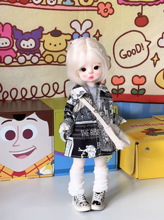 胖四熊妹大力力自制莉莉丝玉瑶体四分定制bjd六分娃衣小六体胖点