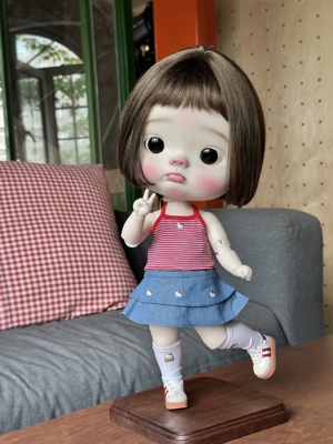 巨婴巨妹少女鱼体娃衣四分娃外衣superqbaby好大儿胖点体小六体新