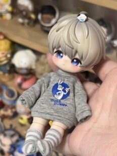 现货ob11球球兔娃衣 大力力小六灯笼体卫衣套装gsc三插六bjd普六