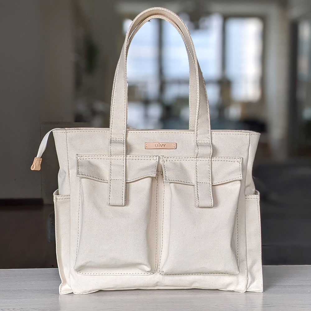重磅硬帆布机能工装托特toteuivy