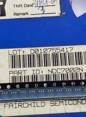 进口NDC7002N 全新原装美国仙童  MOSFET管 贴片SOT23-6 丝印02N