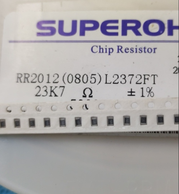 贴片电阻RR2012(0805)L2372FT  23K7Ω 23.7K 精度1%(出售100片)