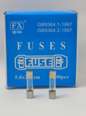 5*20玻璃慢熔延时 保险丝T500mA 1A 2A3A4A5A10A15AT20A250VP整盒