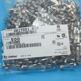 5*20 美国力特LF F1AL250VP玻璃保险丝管 0617001.MXP快熔断