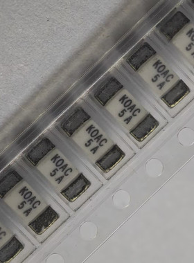 KOA原装 CCF1N5TTE 1808 KOAC 5A 125V 熔断型陶瓷贴片2410保险丝