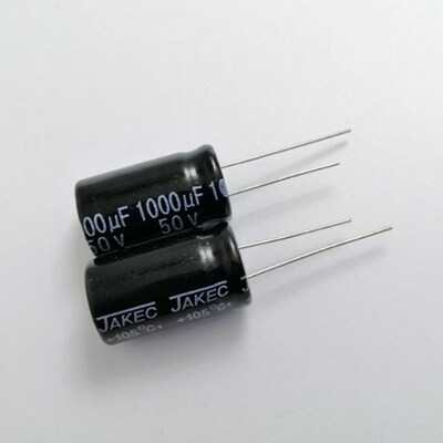 50V1000UF   1000uf50v JAKEC 电解电容  105°  体积13X21 优质