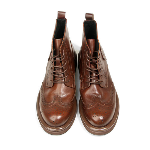 正品Vintage轻奢牛皮马丁靴