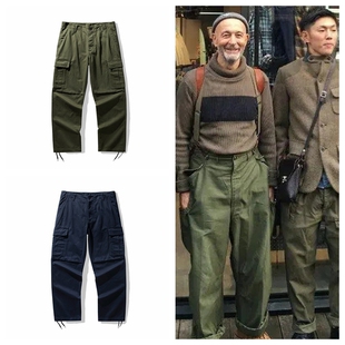 裤 欧美Vintage复古M65军旅长裤 男军事风虎纹迷彩M51多袋休闲工装