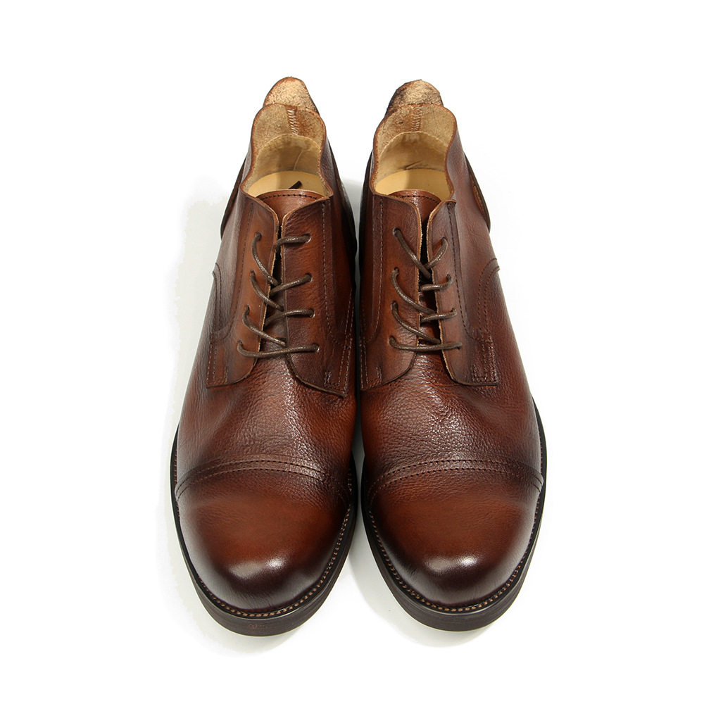 意大利Vintage轻奢牛皮伞兵靴