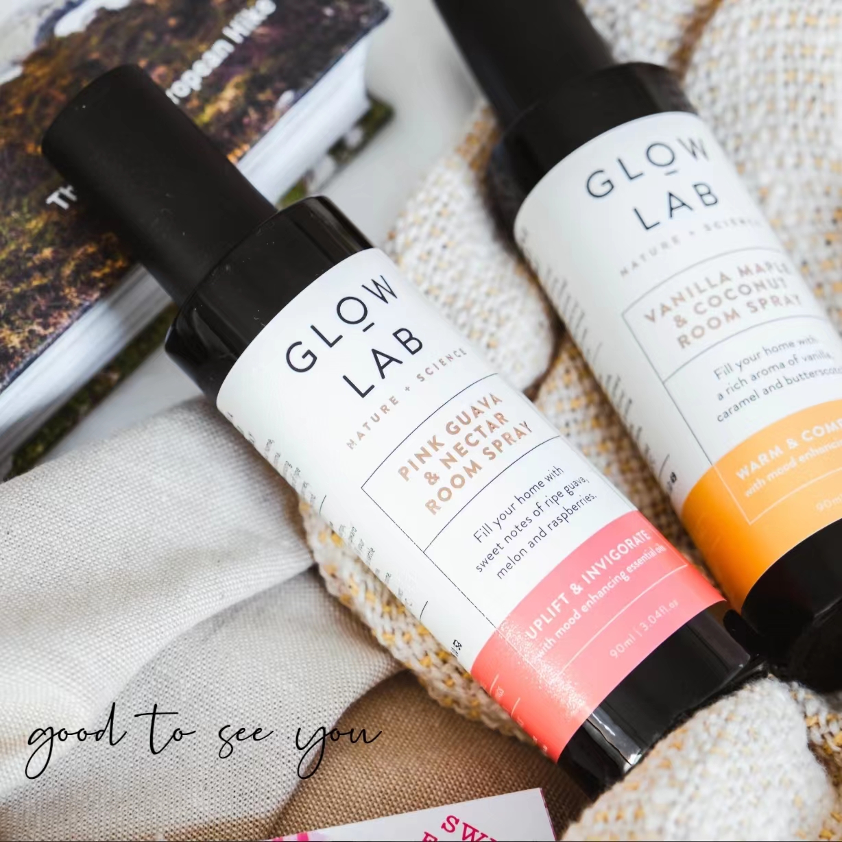 glowlab香薰喷雾天然植物家居