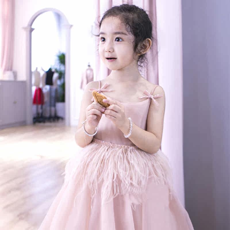 儿童晚礼服公主裙女童生日婚纱超仙小主持人模特走秀钢琴演出服装|ruв категории Детская одежда, дети платье - от Buy2taobao.com для оказания профессиональной услуги покупки агента Taobao