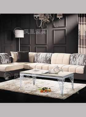 凤凰家具-十大品牌帷特思布艺沙发正品客厅组合小户型沙发2590B