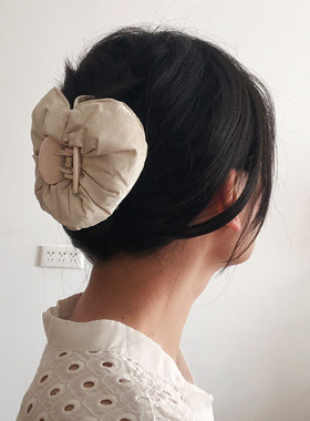 韩代女白色棉花填充云朵棉花糖爱心百搭减龄舒适大发抓