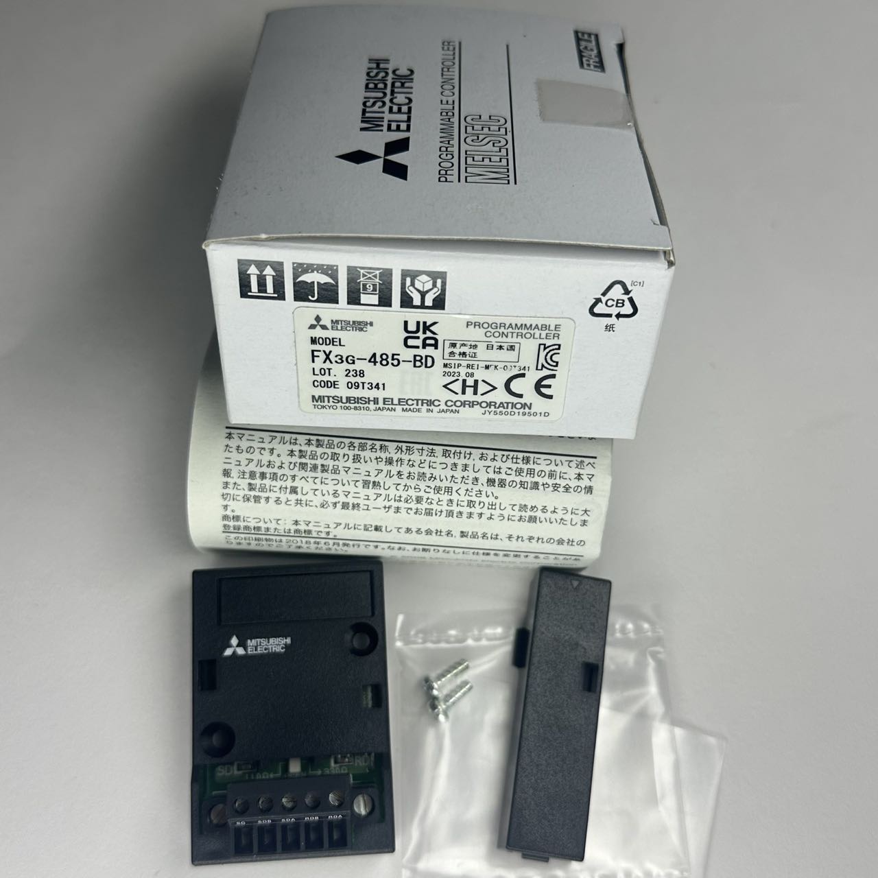 三菱FX3G扩展卡FX3G-485-BD