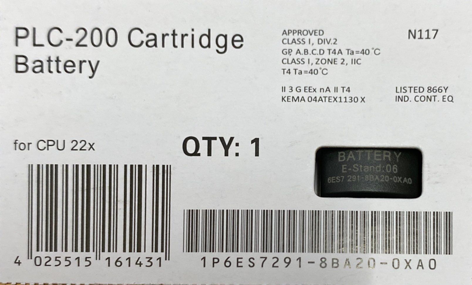 SISC291-8BA20 BA30西门子S7-200PLC锂电池卡6ES7291-8BA20-0XA0 电子元器件市场 其它元器件 原图主图