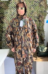 原品老货出口型猎鸭仿生服俄罗斯渔猎夹克伪装服猎装夹克连帽套装