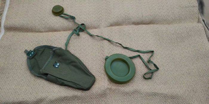 公发老货库存70年代帆布零件工具包RPG7式零件包DIY帆布口袋包