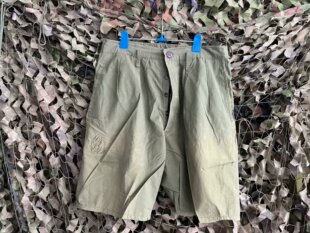 保真老货原品70年代65式短裤对越自卫还击使用旧货猫耳洞作训短裤