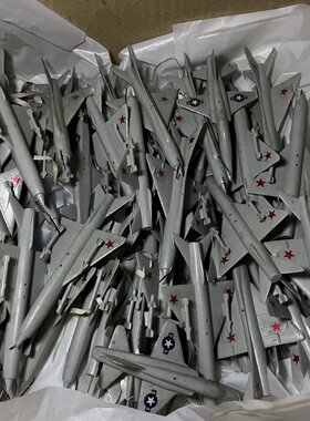 保真70年代飞行教具飞机模型苏军米格21美军F5E塑料训练罗盘教具