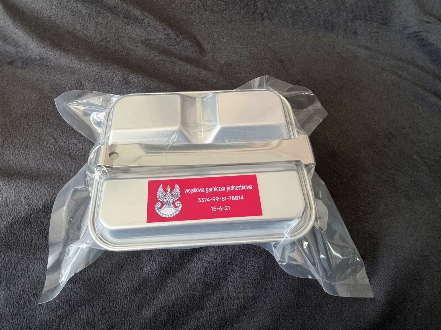 库存正品波兰多功能野战饭盒便携式美式野炊餐具旅行户外蒸煮炊具