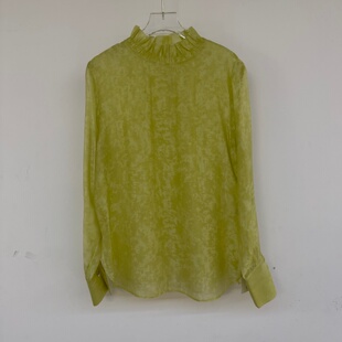 上衣小衫 流行女装 花边立领百搭显瘦洋气减龄显气质 新款 2026年春装