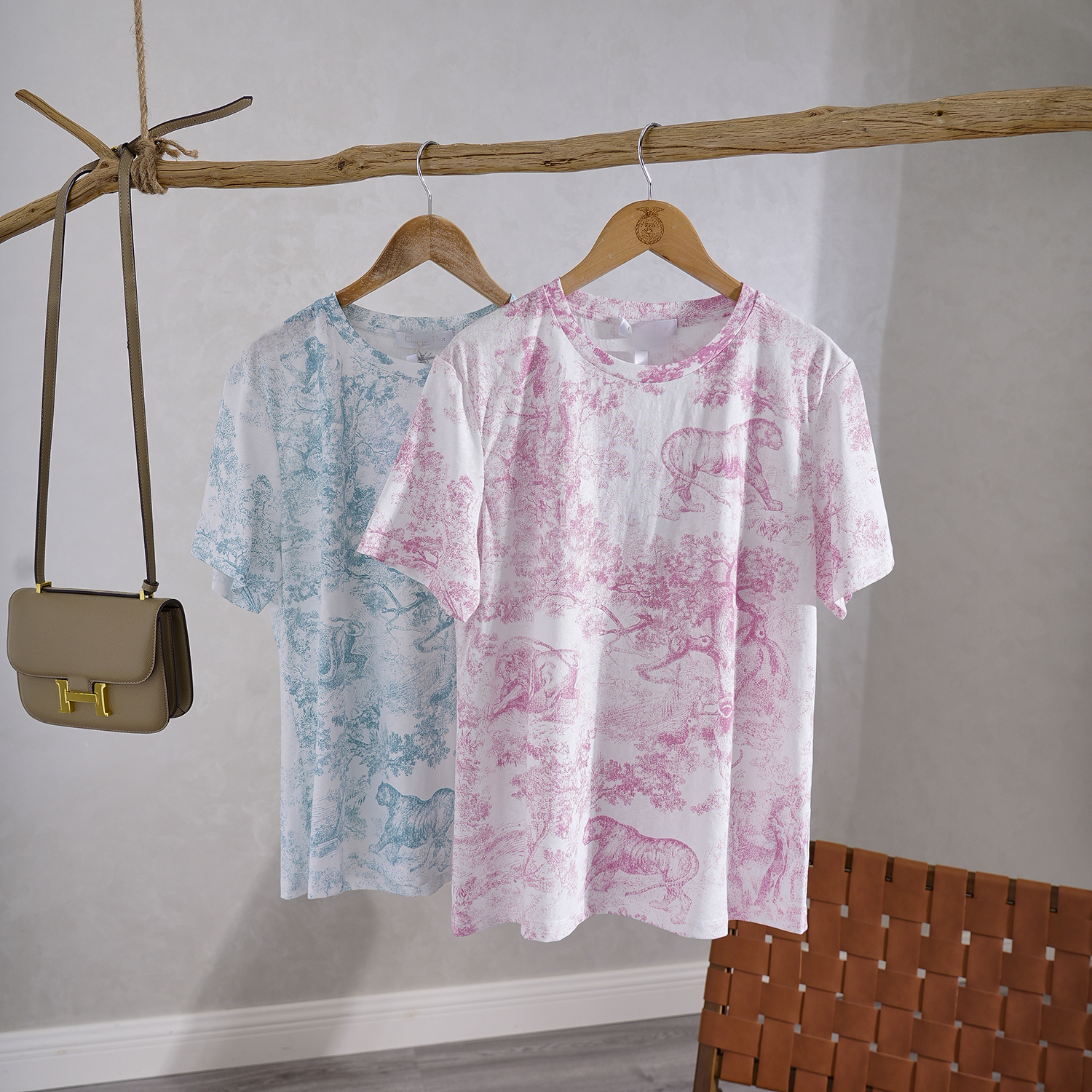 动物印花百搭松身短袖T恤薄款