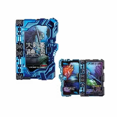 现货 万代 假面骑士圣刃Saber GP17 雷霆黄雷 大剑豪神骑书 驱动