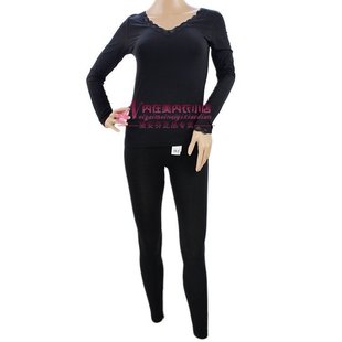 JC1529B 女内搭保暖衣JC1529T裤 黛安芬专柜正品 天竺前后两穿秋薄款