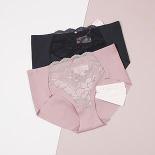 87R2375配文胸11R1922 蕾丝中腰平角内裤 29R646 新款 黛安芬正品