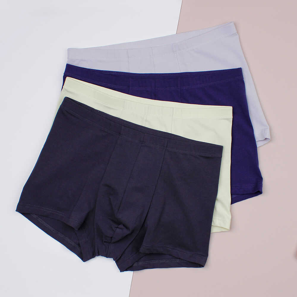 舒适透气中腰男士四角裤头曼*芬