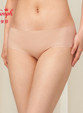 黛安芬正品凉感光面透气舒适无痕中腰平角内裤E004221配E004220