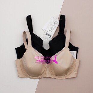 黛安芬正品 9055 软托薄模杯文胸女大胸显小聚拢收副乳美背内衣16