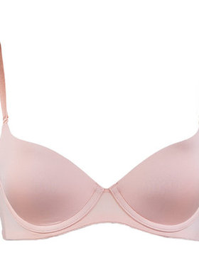 黛*芬专柜正品 光面无痕薄款文胸夏季舒适柔软纯色胸罩16-7571