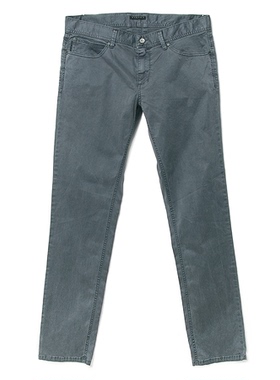 西希*黎 意大利四季通勤男款商务休闲纯棉直筒男裤长裤 025031