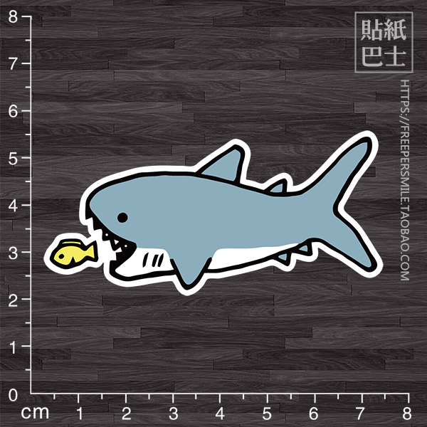 卡通风防水旅行箱贴纸