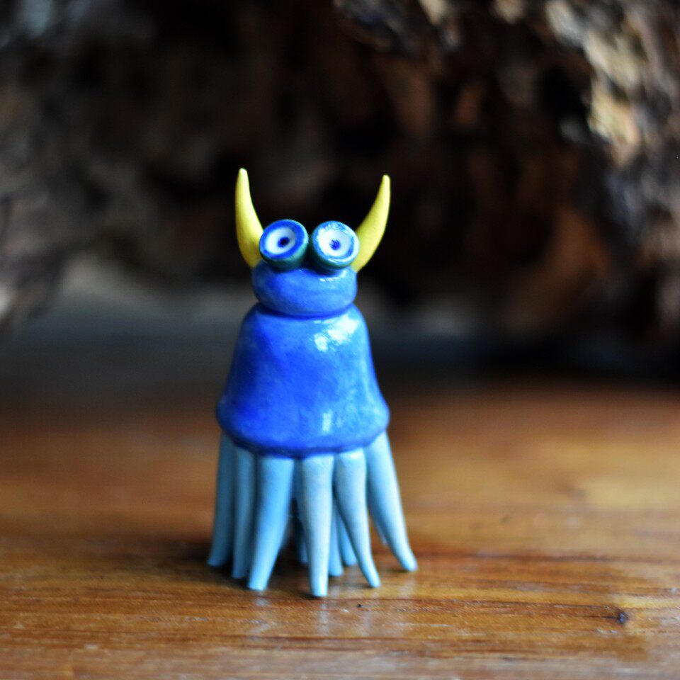 瓷二 《非碳基生物》系列 陶瓷玩偶 手办 摆件 雕塑