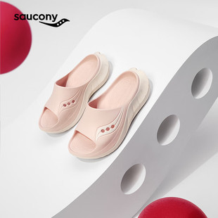 沙灘鞋 Saucony索康尼 Cradle 2男女搖籃運動恢復拖鞋 子外穿涼拖鞋