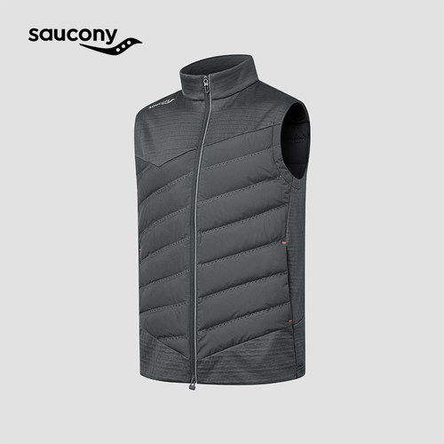 SAUCONY/索康尼运动休闲百搭舒适透气潮流跑步男棉马甲官仓直发