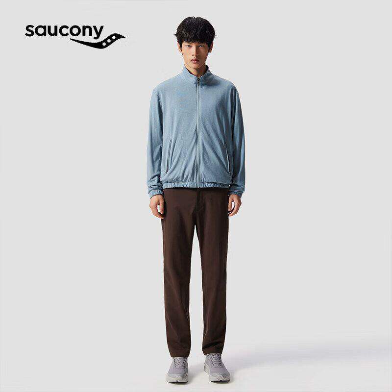 SAUCONY/索康尼男女运动生活轻薄柔软梭织两面穿外套跑步官仓直发