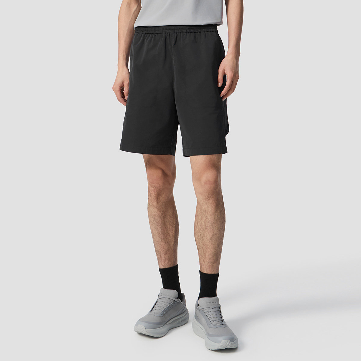 SAUCONY/索康尼男梭织短裤专业运动双层短裤跑步训练舒适官仓直发