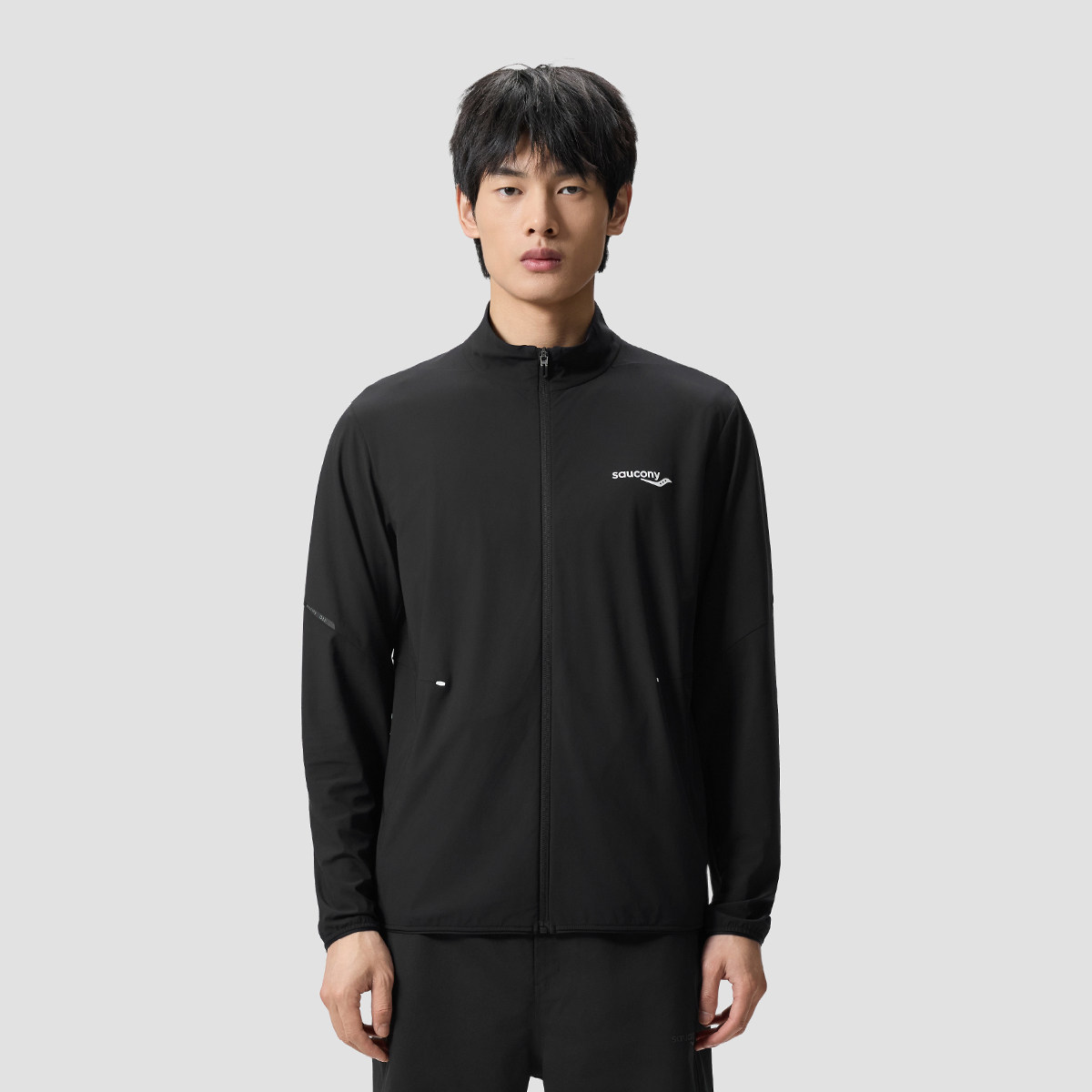 SAUCONY/索康尼男子柔软梭织外套跑步训练运动休闲日常官仓直发