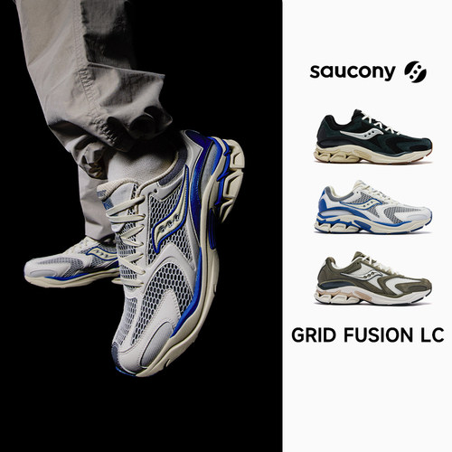 正品索康尼GRIDFUSION复古鞋