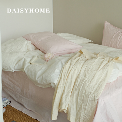 高品质水洗纸感棉床单被套床品