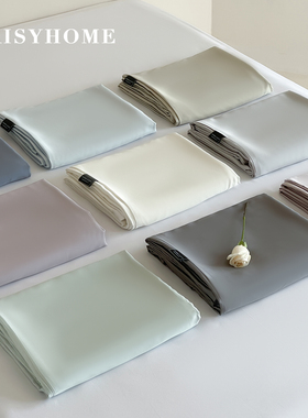 DAISYHOME2025新款极简60S兰精天丝被套单件纯色凉感亲肤双人被罩