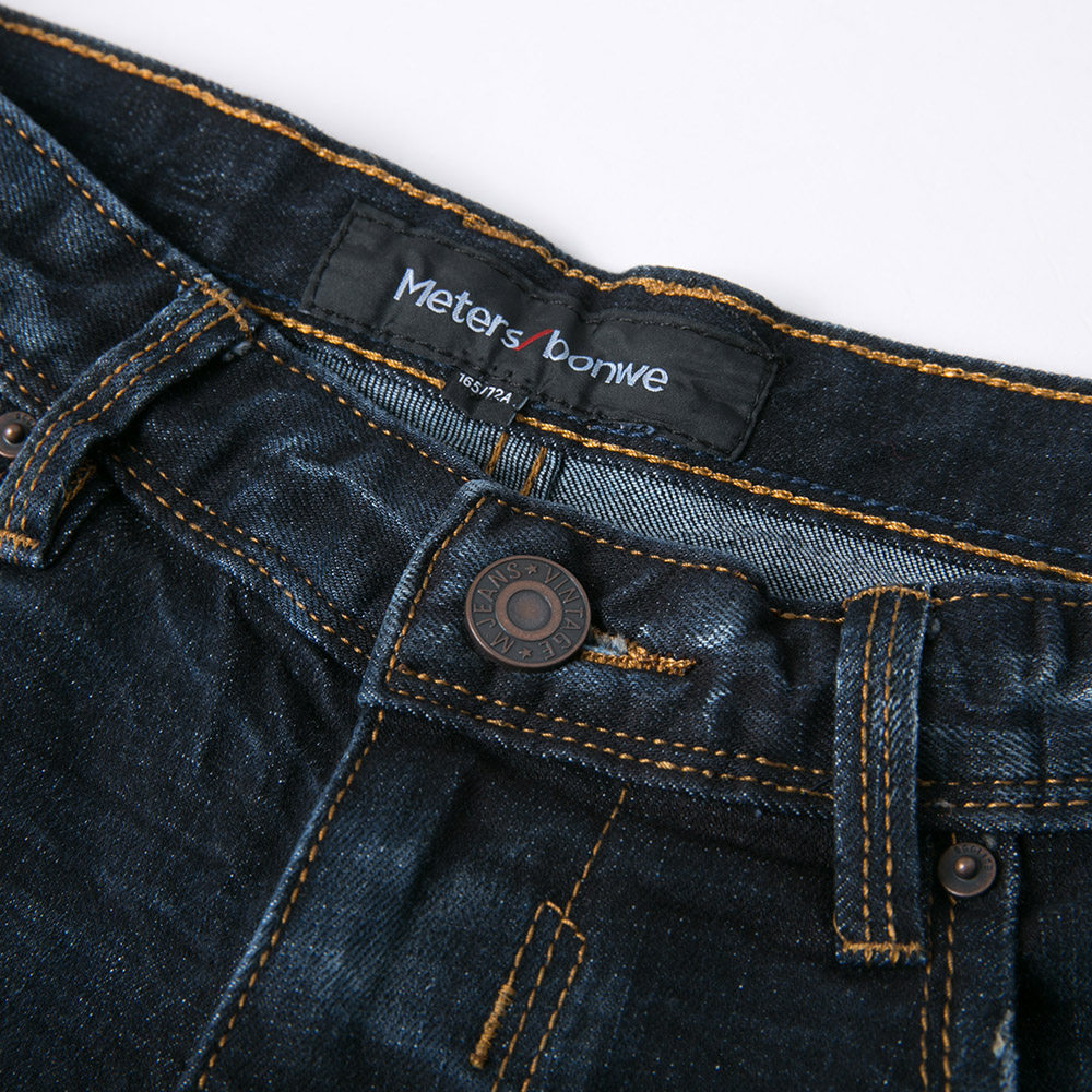 Jeans pour adolescent METERS BONWE en coton - Ref 1479224 Image 4